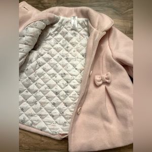 18M Light pink toddler peacoat